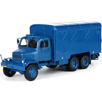 autíčko Abrex Praga V3S Skříňový Vůz (1967) Modrá 1:43