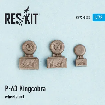 Plastikový model Reskit 1/72 P-63 Kingcobra wheels set...