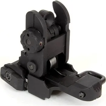 Airsoft CYMA Zadní sklopné hledí na RIS lišty, ABS