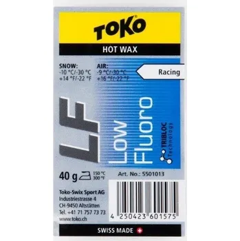 Lyžařský vosk Toko hot wax low fluor