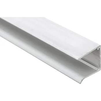 Stavební profil Gutta Guttaprofil Alu-U Elox ukončovací lišta stříbrná 3200 mm x 16 mm
