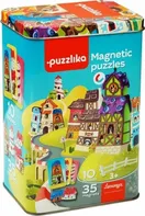 Cubika Magnetické domečky Puzzlika