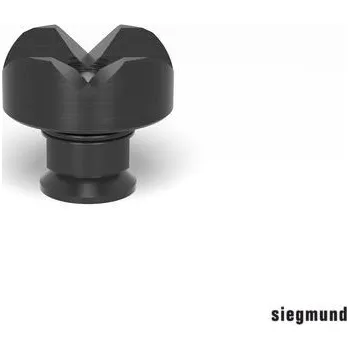 Dílenský stůl SIEGMUND [2-280645.1] Vario Prizma Ø 50 90° / 120° se šroubovatelným čepem - povrchová úprava - černění / nitridovaný