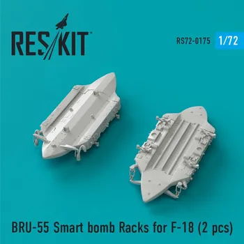 Plastikový model Reskit 1/72 BRU-55 Smart bomb Racks for F-18 (2 pcs)