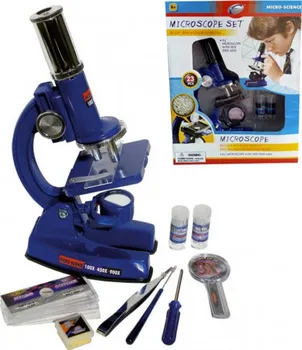 Mikroskop Mac Toys Mikroskop 100/200/450x modrý