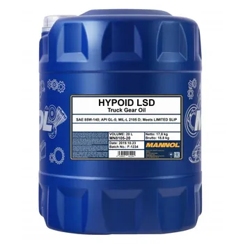 Mannol Hypoid LSD 85W-140 20 l