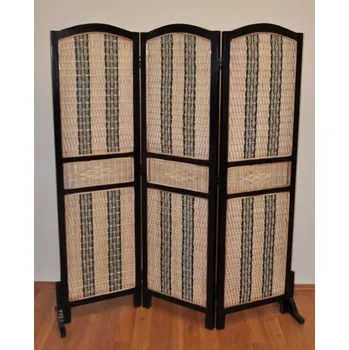 Paraván Ratanový paravan ASTER z mahagonu