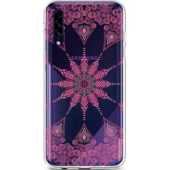 Pouzdro na mobilní telefon Kryt Samsung A30s silikon Pink Mandala (obal neboli pouzdro na Samsung A30s)