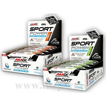 20x Sport Power Energy Snack With Caffein 45g lemon lime