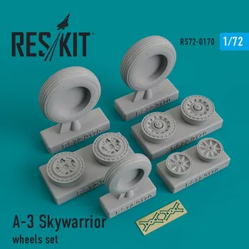 Plastikový model Reskit 1/72 A-3 Skywarrior wheels set (HAS)