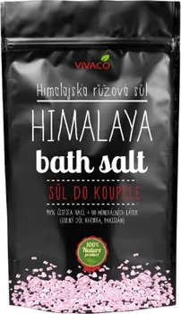 Koupelová sůl Vivaco Himalajská růžová sůl do koupele 200 g