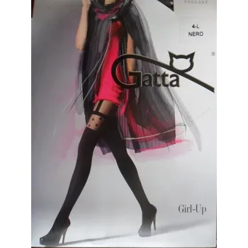 Dámské punčochy Gatta Girl - up 12 20 den Punčochové kalhoty nero-černé 4-L