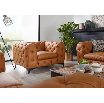 Křeslo Askont R Křeslo Chelsea 1M light brown