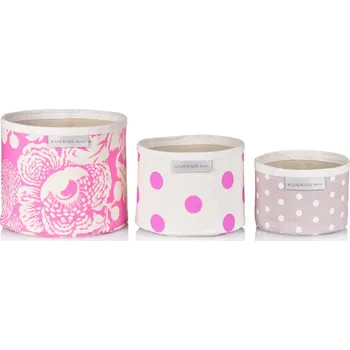 Úložný box TROJPYTLÍK, úložný koš - set 3 kusů