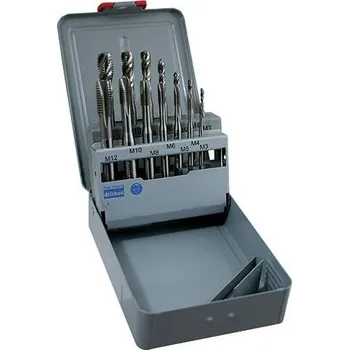 Závitořezný nástroj Bučovice Tools SADA STROJNÍCH ZÁVITNÍKŮ NA OCEL M3-M12 1500(3500)+2050(4050)