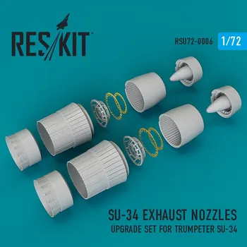 Plastikový model Reskit 1/72 Su-34 exhaust nozzles (TRUMP)
