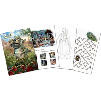 omalovánky Omalovánky Když draka bolí hlava - Bonaparte (2018, měkká)