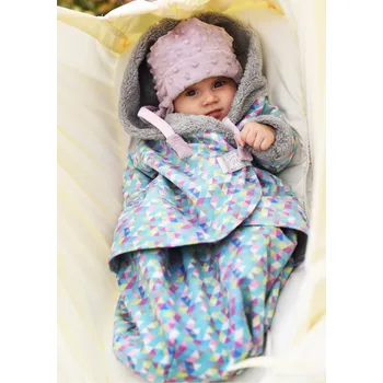 Kojenecká kombinéza kojenecký softshellový overal - pytel