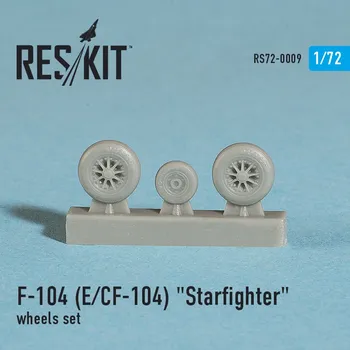 Plastikový model Reskit 1/72 F-104 (E) CF-104 Starfighter wheels...