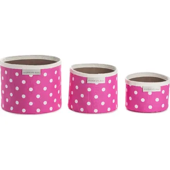 Úložný box TROJPYTLÍK, úložný koš - set 3 kusů