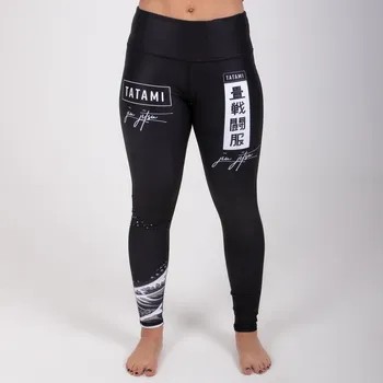 Dámské legíny Dámské legíny Tatami Fightwear Kanagawa - Černé Velikost: XL