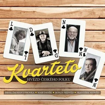 Česká hudba Kvarteto hvězd českého folku - Various [4CD]