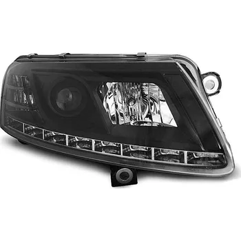 Přední světlomet Přední světla s denními světly AUDI A6 4F 04-07 černé RL