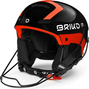 Helma Briko SLALOM Shiny Black Orange Fluo Velikost: 62 cm