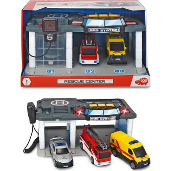 autíčko Dickie Toys SOS záchranářská stanice