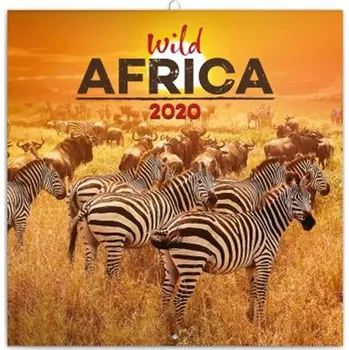 Kalendář Presco Group poznámkový kalendář Divoká Afrika 2020