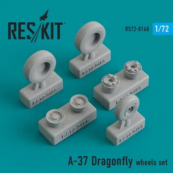 Plastikový model Reskit 1/72 A-37 Dragonfly wheels (ACAD)
