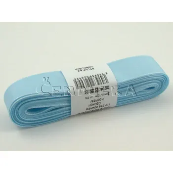 Stuha Stuha taftová 25mm bleděmodrá