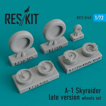 Plastikový model Reskit 1/72 A-1 Skyraider late wheels set...