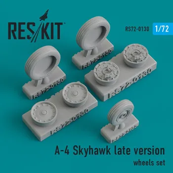 Plastikový model Reskit 1/72 A-4 Skyhawk late wheels set...