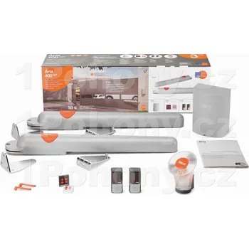 NiceHome ARIA400 KIT pohony pro křídlovou bránu do 9 m průjezdu na dálkové ovládání