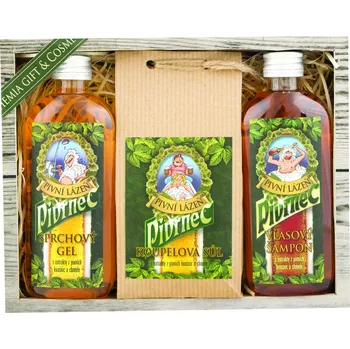Kosmetická sada Bohemia Gifts Pivrnec Mini Set