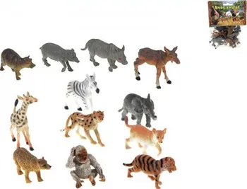 Figurka Mikro Trading Zvířátka Safari mláďata v sáčku 12 ks