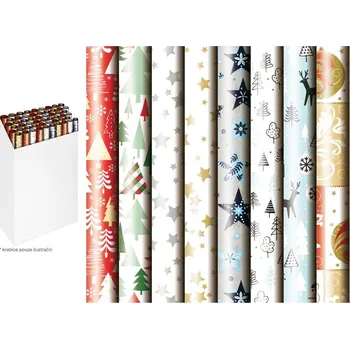 Balící papír Balící papír vánoční role 500x70 mix 2