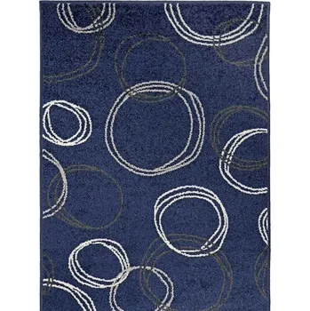 Koberec ORIENTAL WEAVERS Kusový koberec LOTTO 290/HY4B BARVA: Modrá, ROZMĚR: 100x150 cm