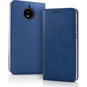 Pouzdro na mobilní telefon Recenze Sligo Smart Magnet pro Samsung Galaxy M20 tmavě modrá (dark blue)