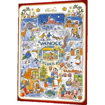 Potravina CARLA Adventní kalendář Josef Lada 75 g