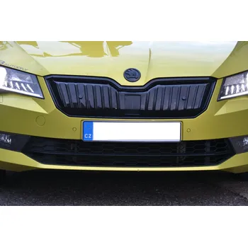 Zimní clona Škoda Superb III-Zimní clona přední masky KI-R