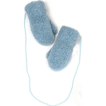 Rukavice Dětské rukavičky s elastickou šňůrkou světle modré, Barevné varianty Světle modrá, Velikosti 5-7 let 200-100-00184