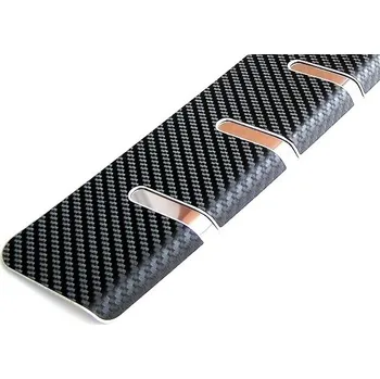 Lišta karosérie Alu-Frost Nerezový kryt prahu pátých dveří Citroen C4 Picasso I (2007 - 2013) - , s karbon fólií