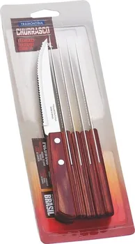 Kuchyňský nůž Tramontina 29899154 nože steakové 21 cm 6 ks rudé dřevo