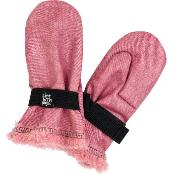 Rukavice fialkové palčáky ze zimního softshellu