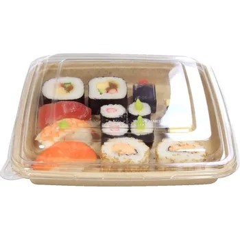 Jednorázové nádobí Miska BIO cukrová třtina 1000 ml, 23x23x3cm (75 ks)