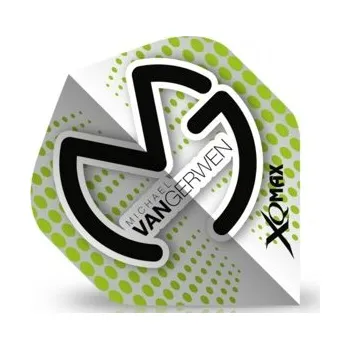 Příslušenství pro šipky XQMax Darts Letky Michael van Gerwen - MvG white