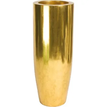 Květináč Pandora Gold Leaf 35x90cm + doprava zdarma