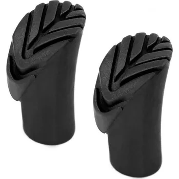 Příslušenství pro turistickou hůl Spokey Chick koncovky holí černé 2 ks